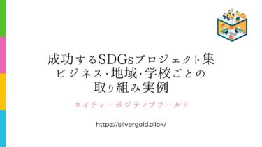 成功するSDGsプロジェクト集：ビジネス・地域・学校ごとの取り組み